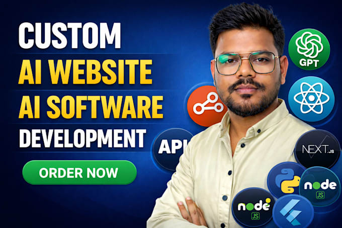 Create a custom ai website and chatbot for business by Ajeetwebdeve ...
