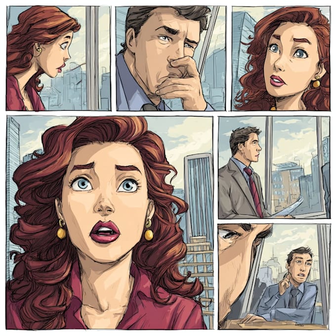comic book comic illustration comic strip