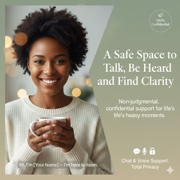 a supportive life coach and listner