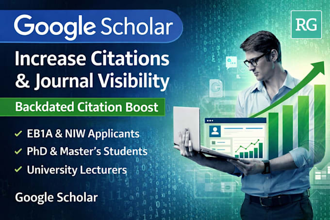 increase google scholar citations,  backdated citations and researchgate impact
