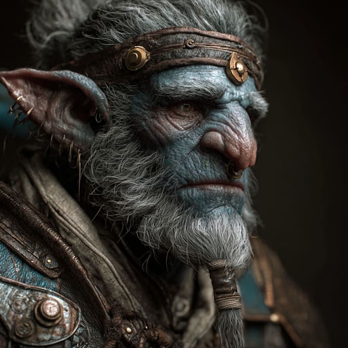 draw fantasy dnd character for you