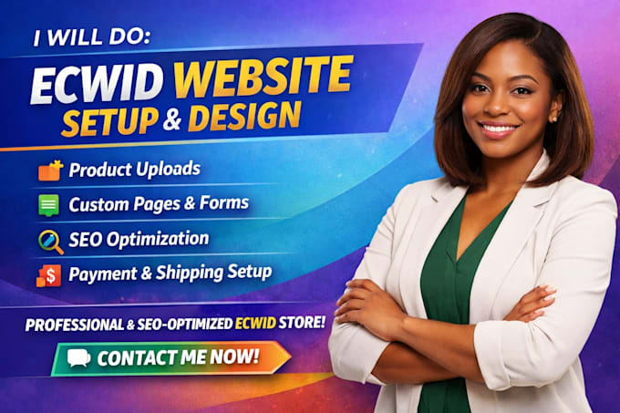 do ecwid website setup ecwid store design product upload ecwid form page seo