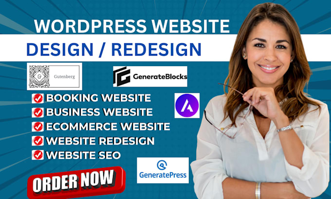 Build wordpress website with gutenberg generateblocks generatepress ...