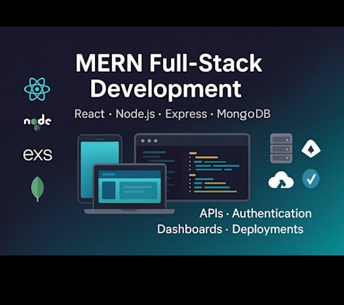 build web applications as full stack react and node js developer