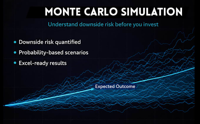 Run monte carlo simulations in excel to analyze investment risk and ...