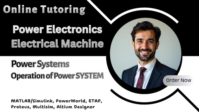 tutor power electronics, electrical machines and power systems online