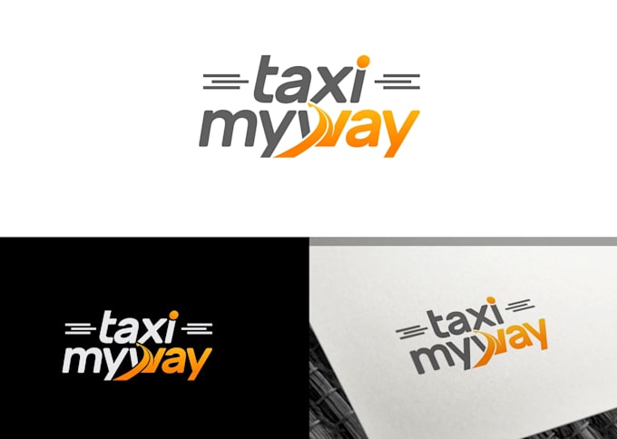 do modern taxi logo design