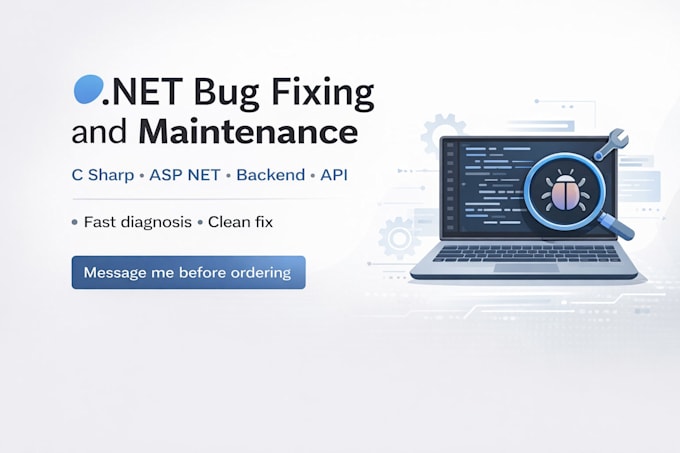 help you with net development