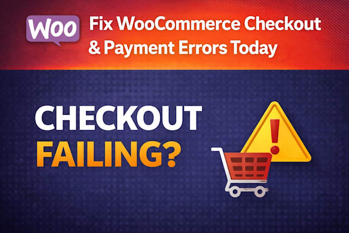 fix woocommerce checkout and payment errors today