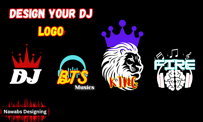 design eye catching dj and edm dj logo professionally