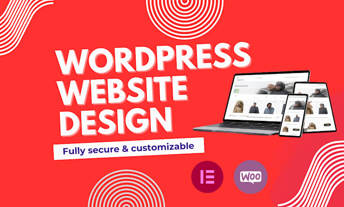 design fully customizable wordpress website