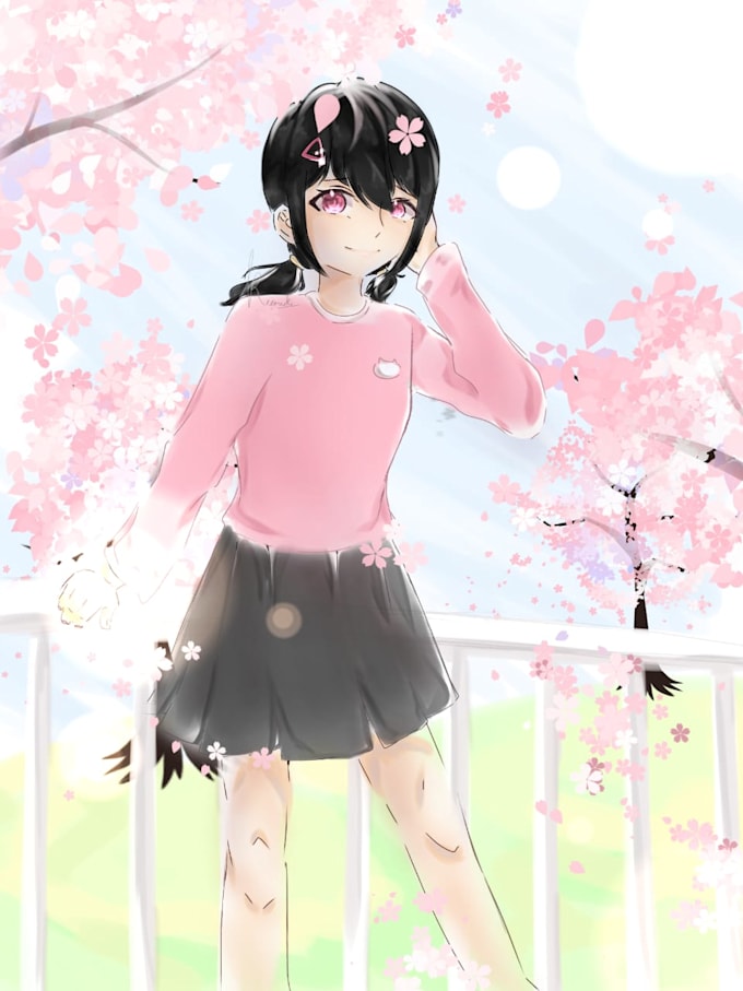 draw custom character art or manga illustration