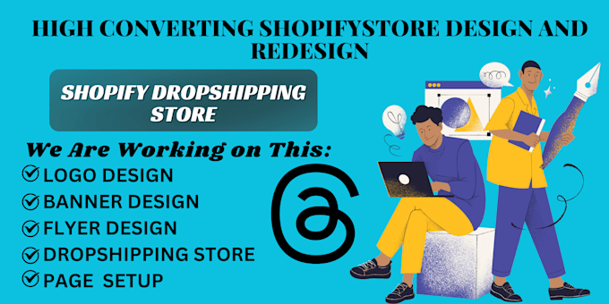 shopify store design shopify store redesign build shopify dropshipping website