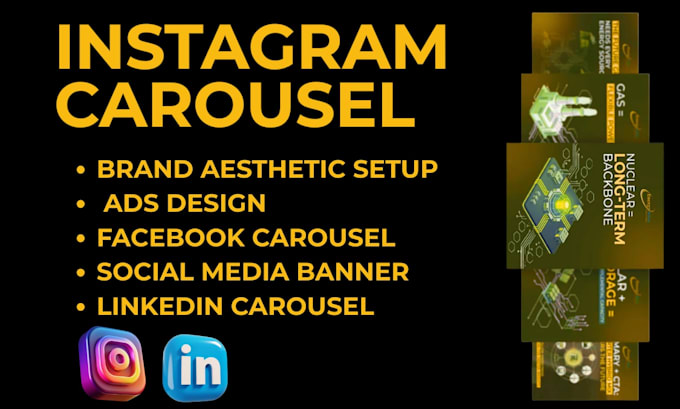 Ig Carousel Ad Example Design instagram carousel posts carousel ads social media carousel ...