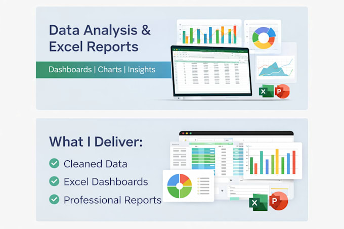 analyze data and create professional reports