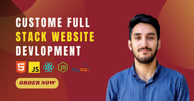 do custom website development as front end developer