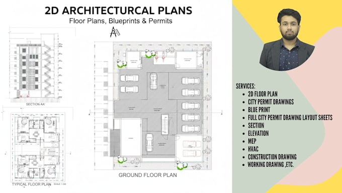 design 2d floor plan 3d floor plan in autocad