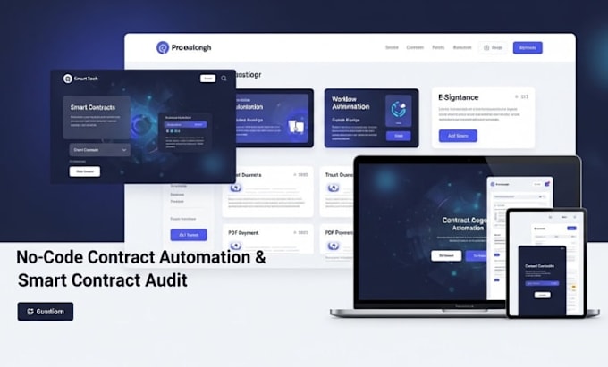 smart contract audit, no code contract automation, legal docs generator website