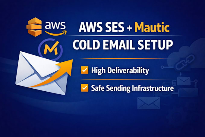 build cold emails infrastructure with mautic and amazon ses