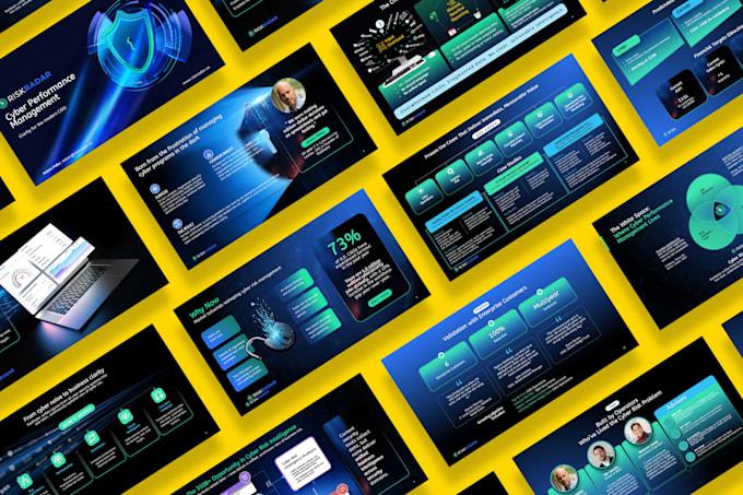 redesign business powerpoint presentation slides, pitch deck