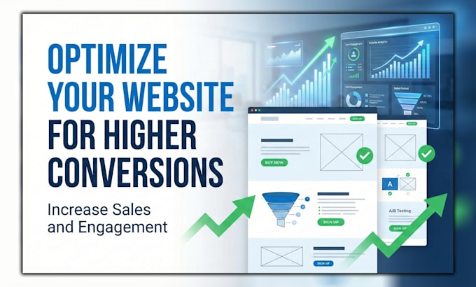optimize your website for higher conversions and sales