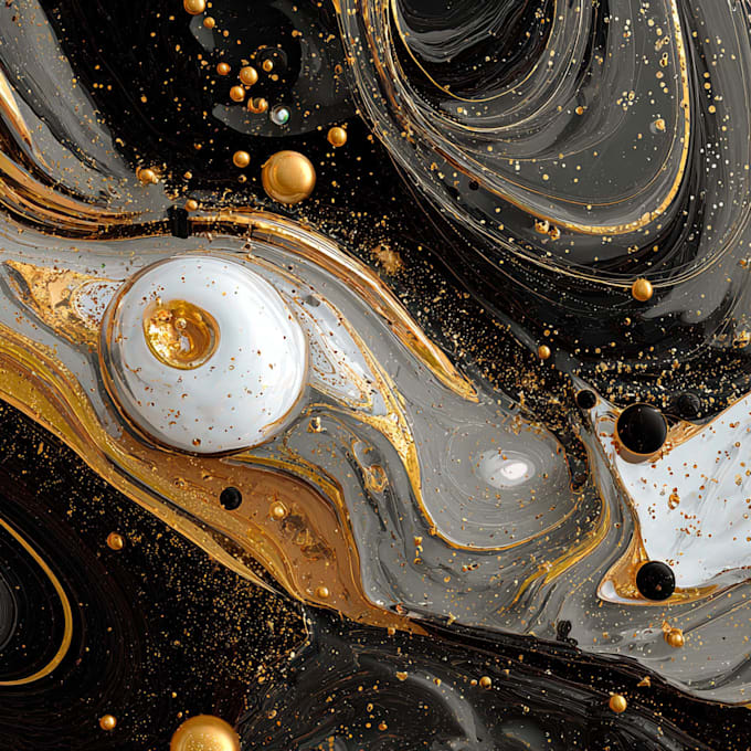 do a creative abstract art for you