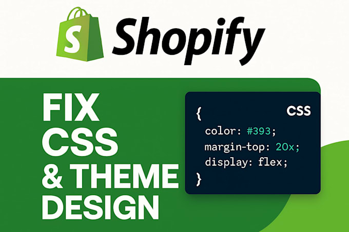fix shopify CSS issues and customize theme design