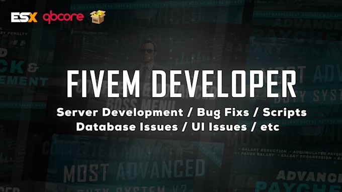 fix bugs in your fivem server and scripts
