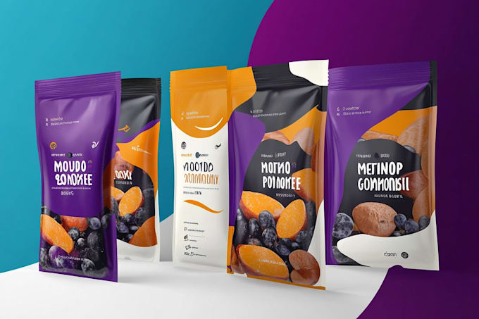 draw product packaging design for you