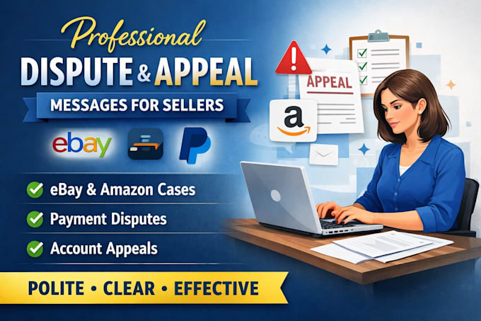 write professional dispute, appeal, and case messages