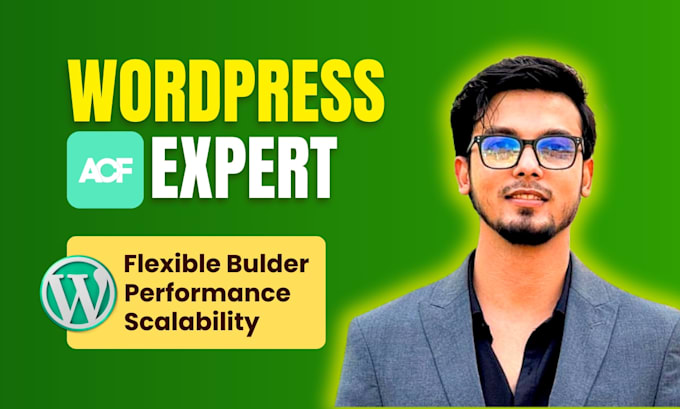develop a custom wordpress website with acf pro advanced custom fields