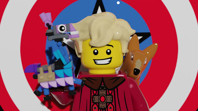 create a custom lego style profile picture