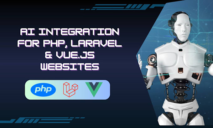 integrate ai features into your PHP laravel vuejs  website