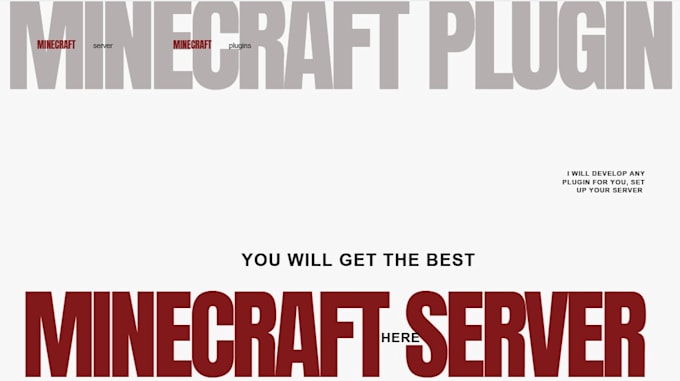 develop minecraft server, minecraft plugins