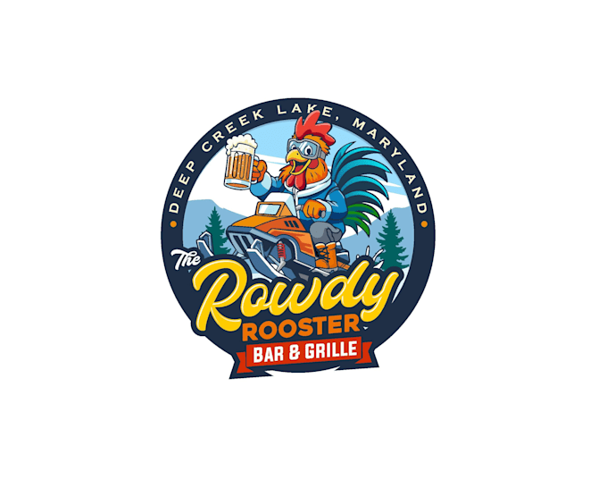 create wonderful and excellent rooster logo design