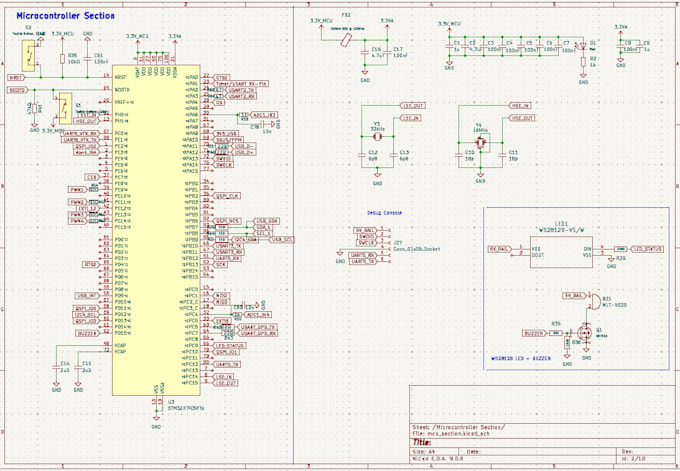 design schematic for your project