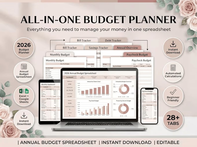 create custom budget spreadsheet expense tracker excel google sheet formulas