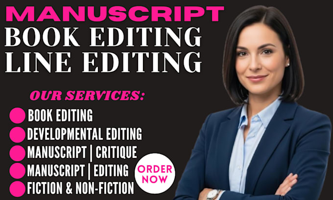 proofread literary fiction line edit structurally editing your manuscript