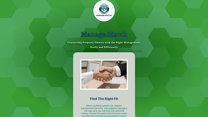 create a landing or homepage for your digital space
