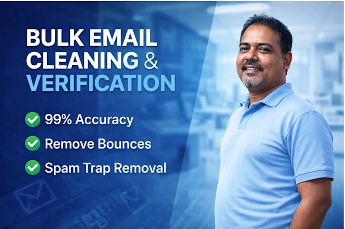 professionally clean, verify, and validate your bulk email list