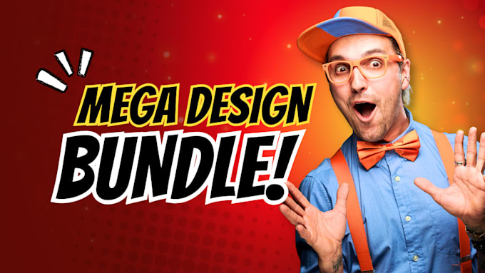 provide huge graphic design resource bundle for designers