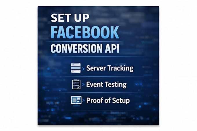 setup facebook conversion API for accurate event tracking