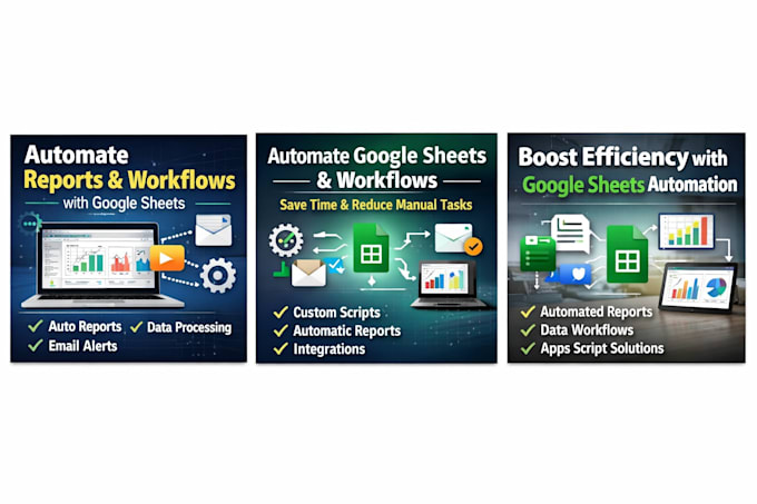 automate reports and workflows with google sheets