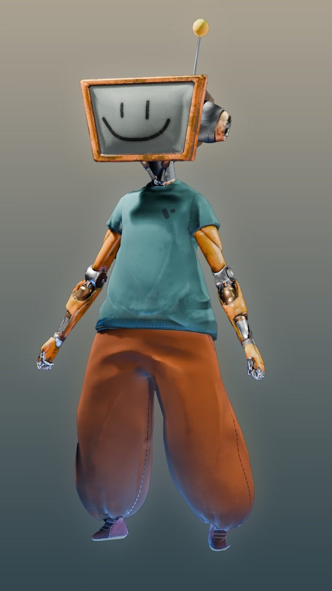 create a game character character
