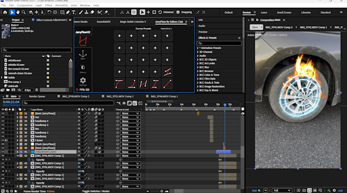 create smooth cinematic car transition edit for reels and youtube