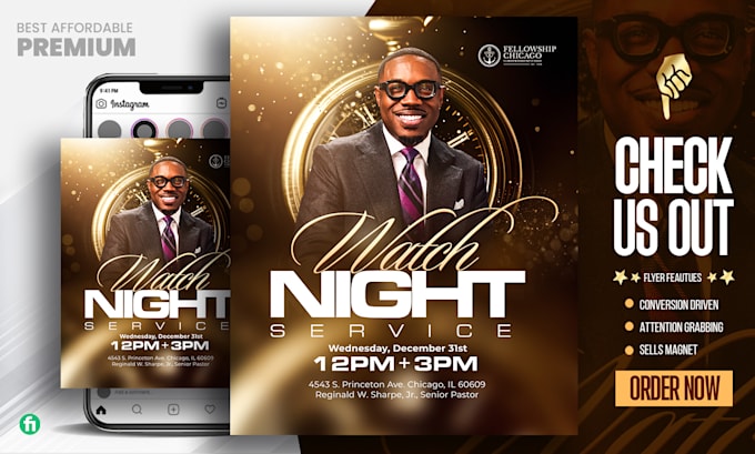 design the specific flyer you want