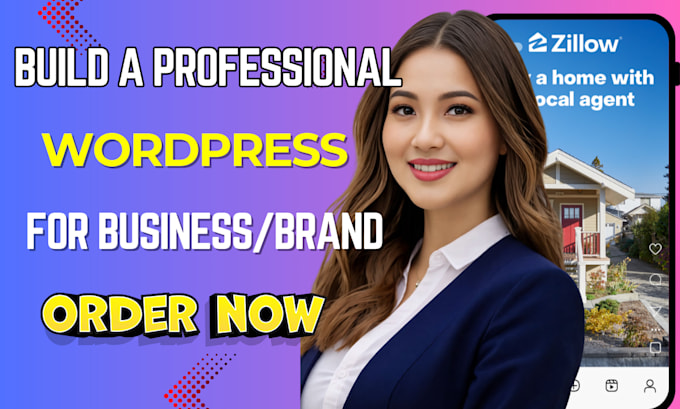 develop, or redesign a professional wordpress website or woocommerce website