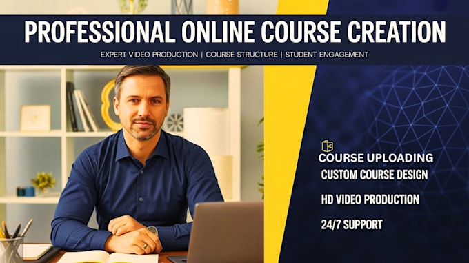 create online course course content course creation course uploading