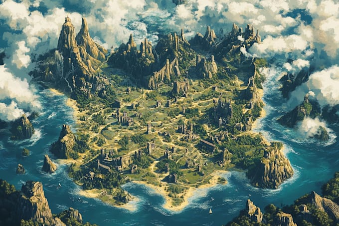 make a fantasy map