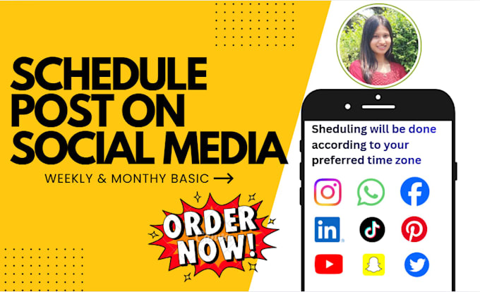 schedule your post on facebook and instagram
